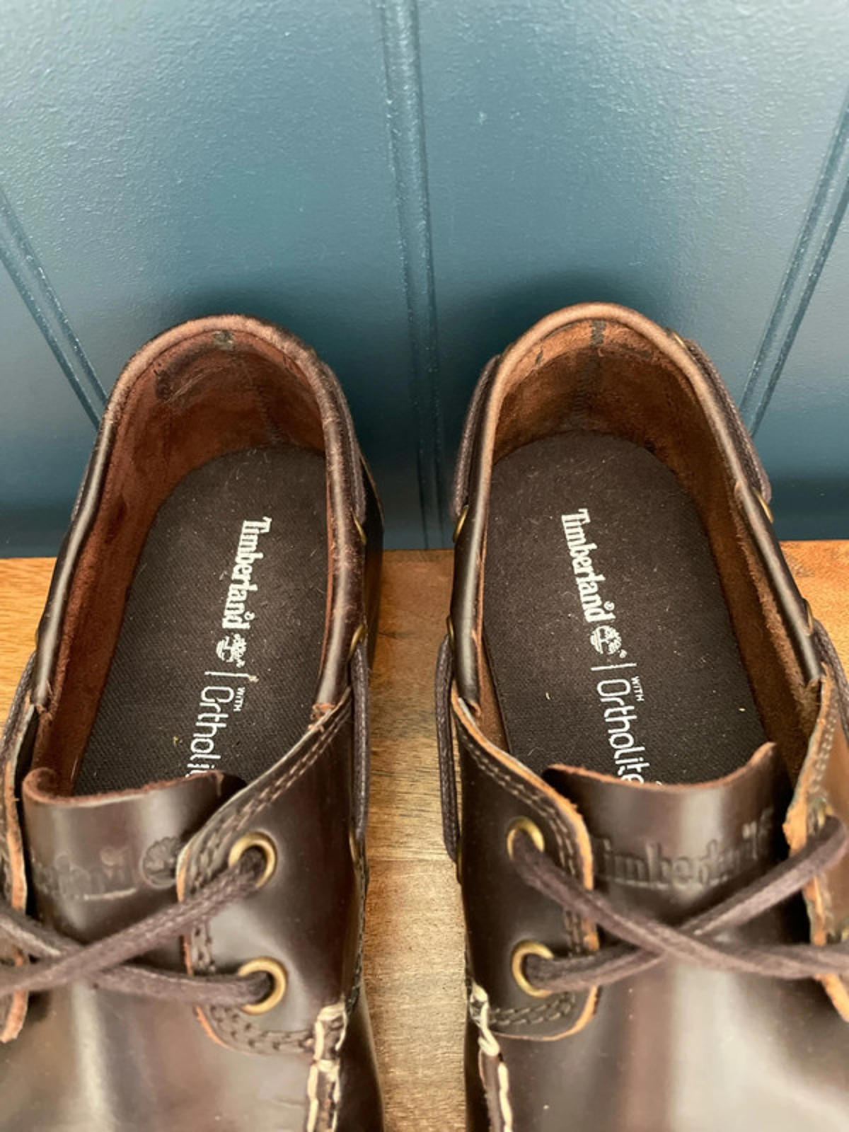 Men’s Timberland Premium Leather Classic Boat Shoes In Brown - UK8 - 1919