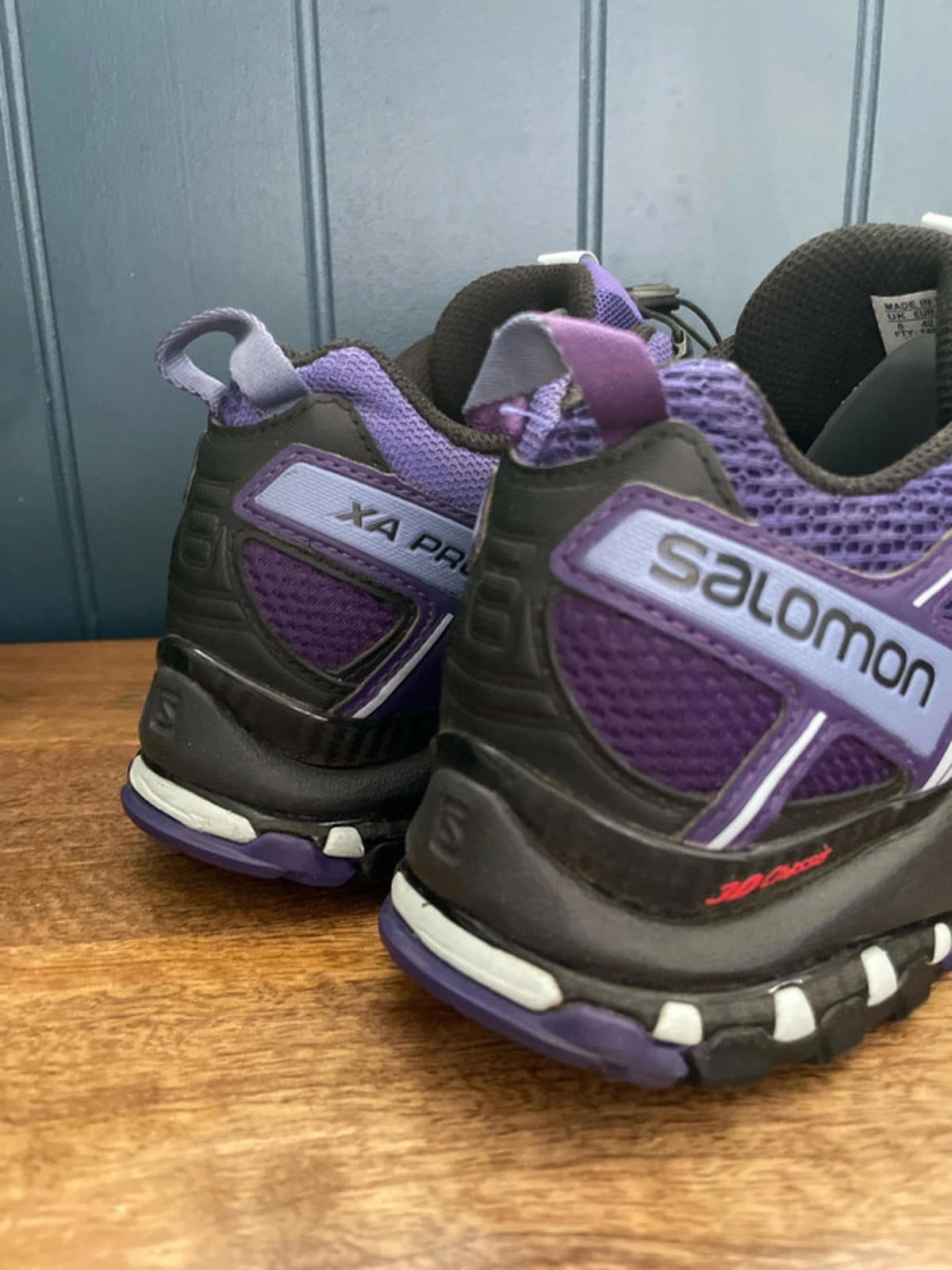 Men’s Salomon XA Pro 3D Trail Running Trainers In Purple - UK 8 - 2134