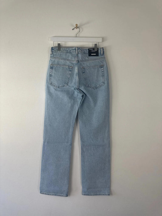 Women’s Weekday Voyage High Waisted Straight Fit Jeans - W27 / L30 - 1317