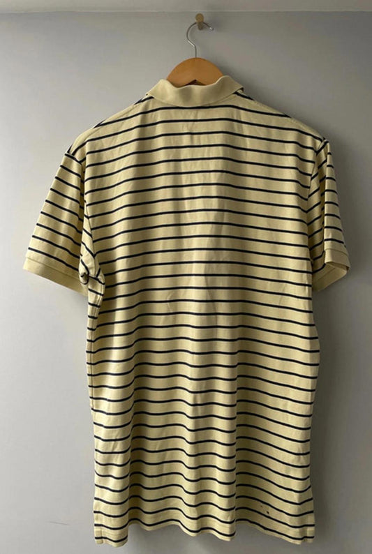 Men’s Ralph Lauren Stripped Polo Top - Medium