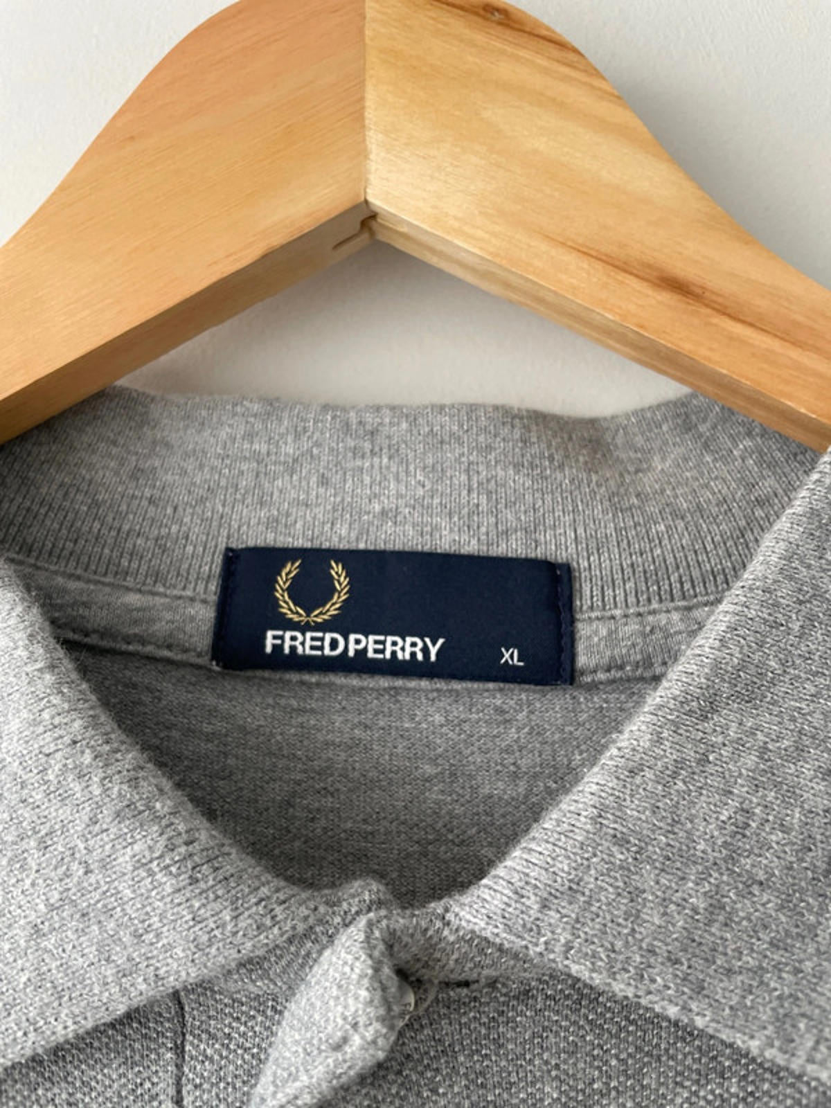 Men’s Fred Perry Long Sleeve Polo Top - XLarge - 1555