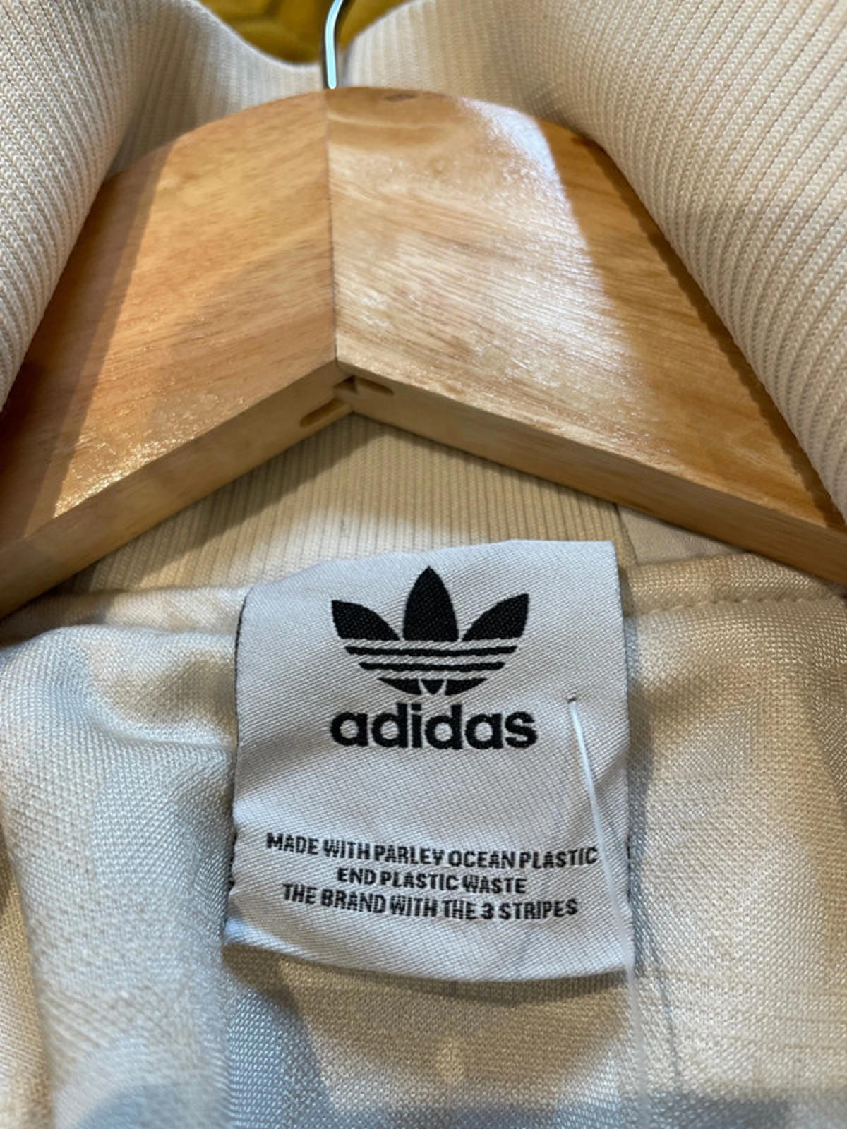 Men’s Adidas Adicolor 70s Monogram Track Jacket In Beige - Medium - 2540