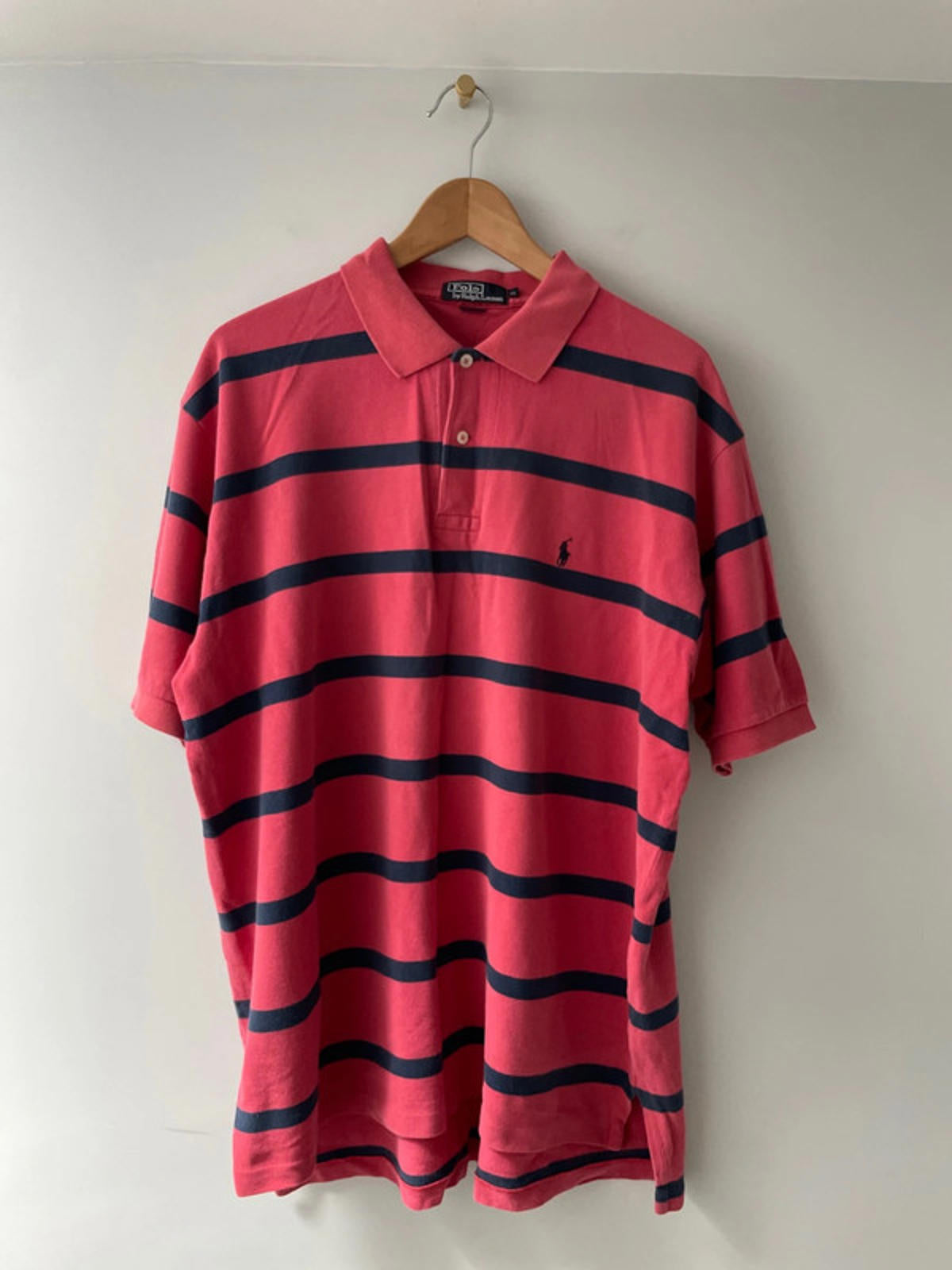 Men’s Ralph Lauren Stripped Short Sleeve Polo Top - XLarge - 1590