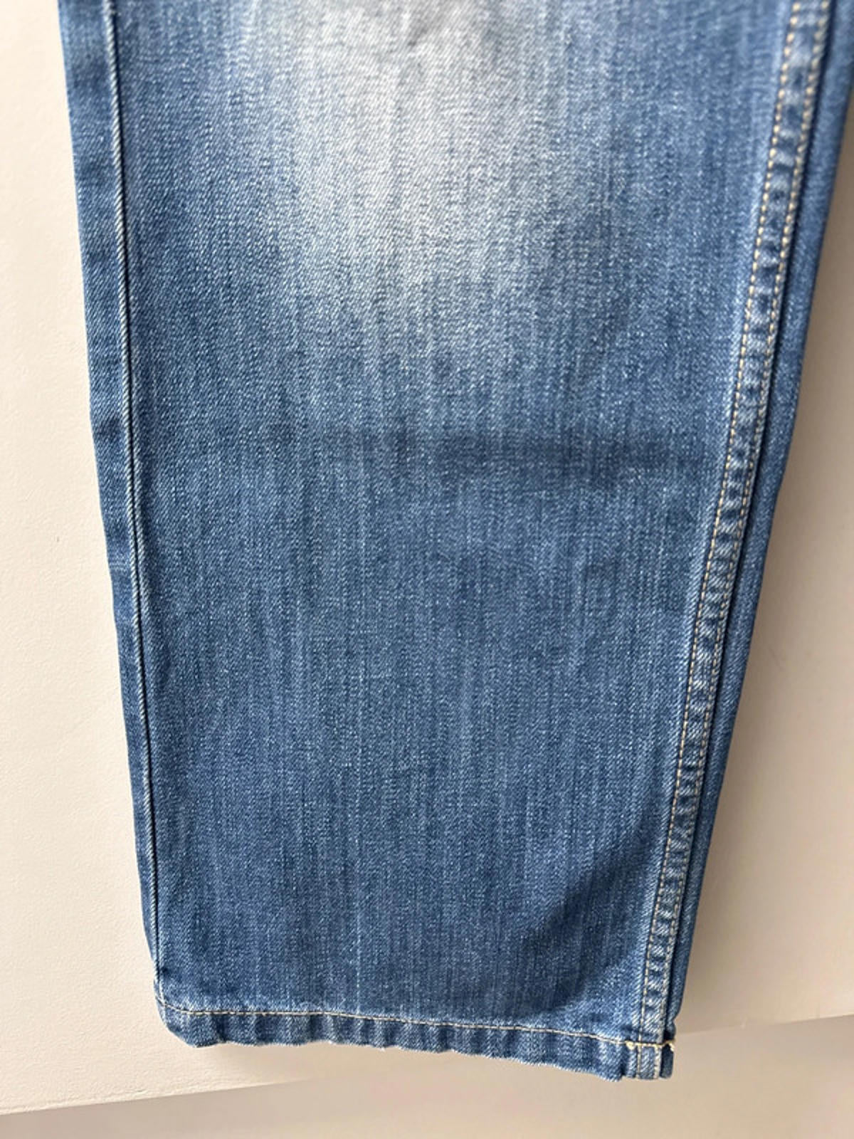 Men’s Wide Leg Baggy Fit Jeans With Wash Finish - W38/L31 - 0404