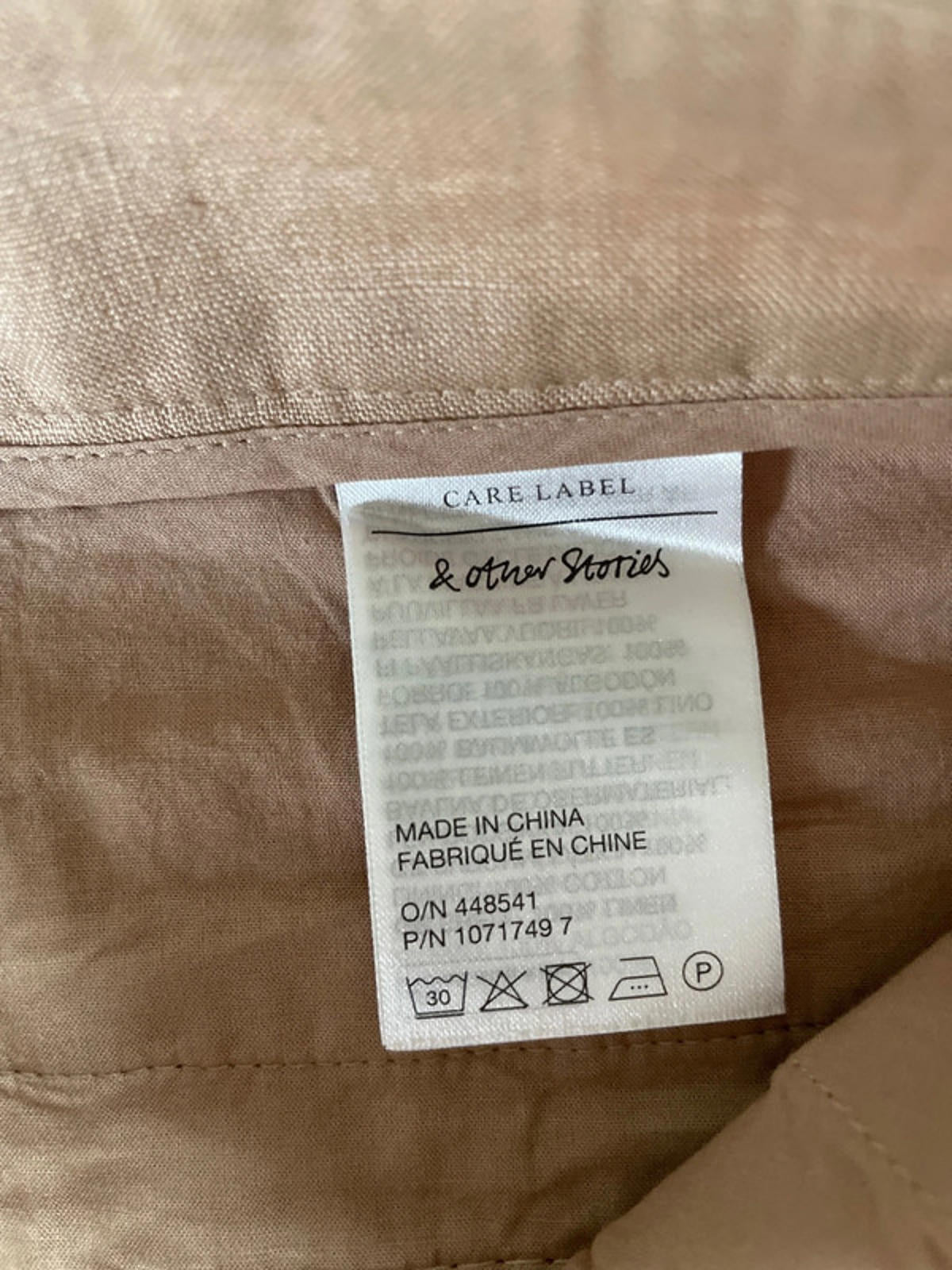 Women’s & Other Stories 100% Linen Shorts - UK8 - 1930