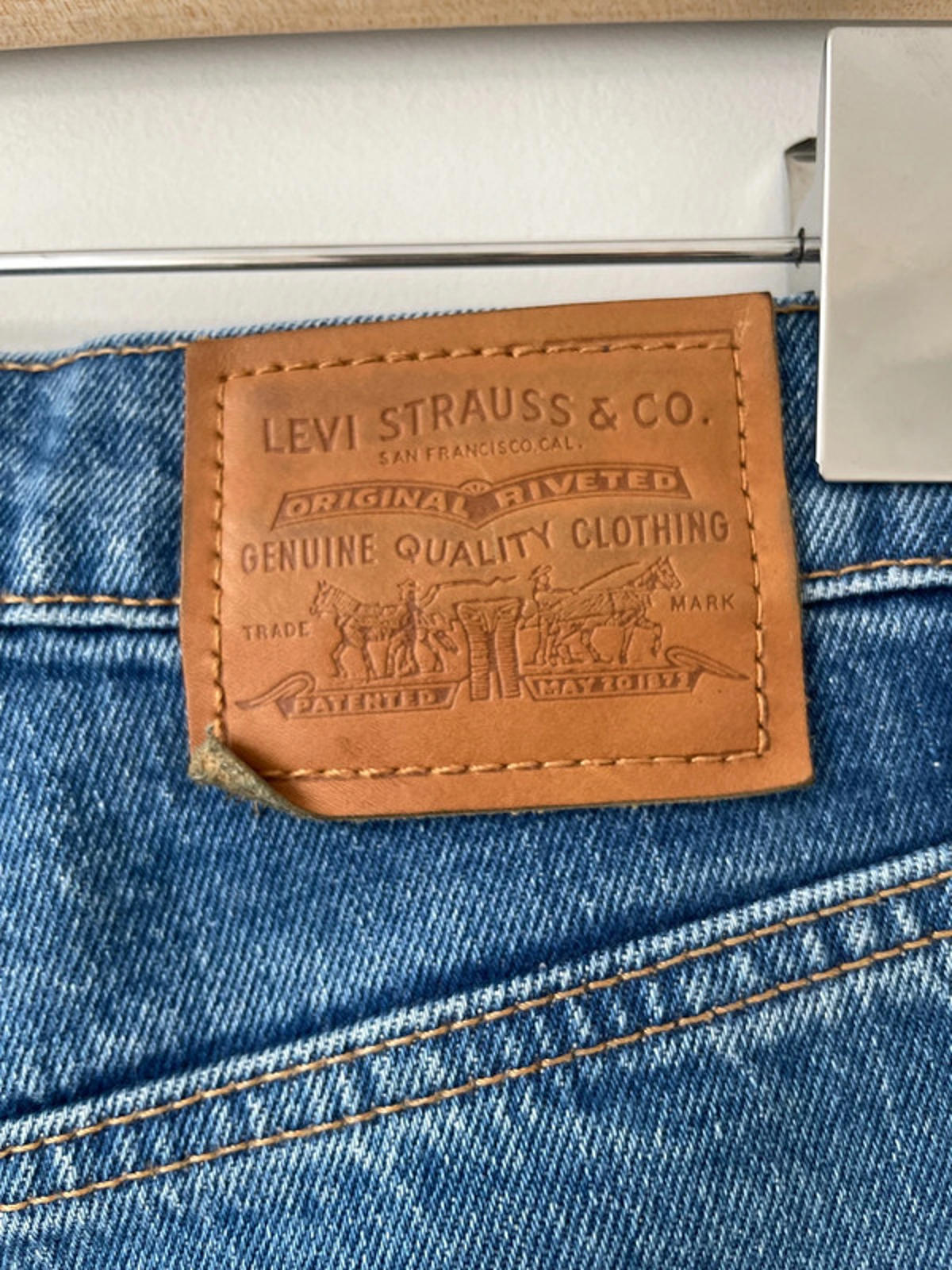 Women’s Levi’s Ribcage Straight High Waisted Fit Jeans - W24/L27 -1856