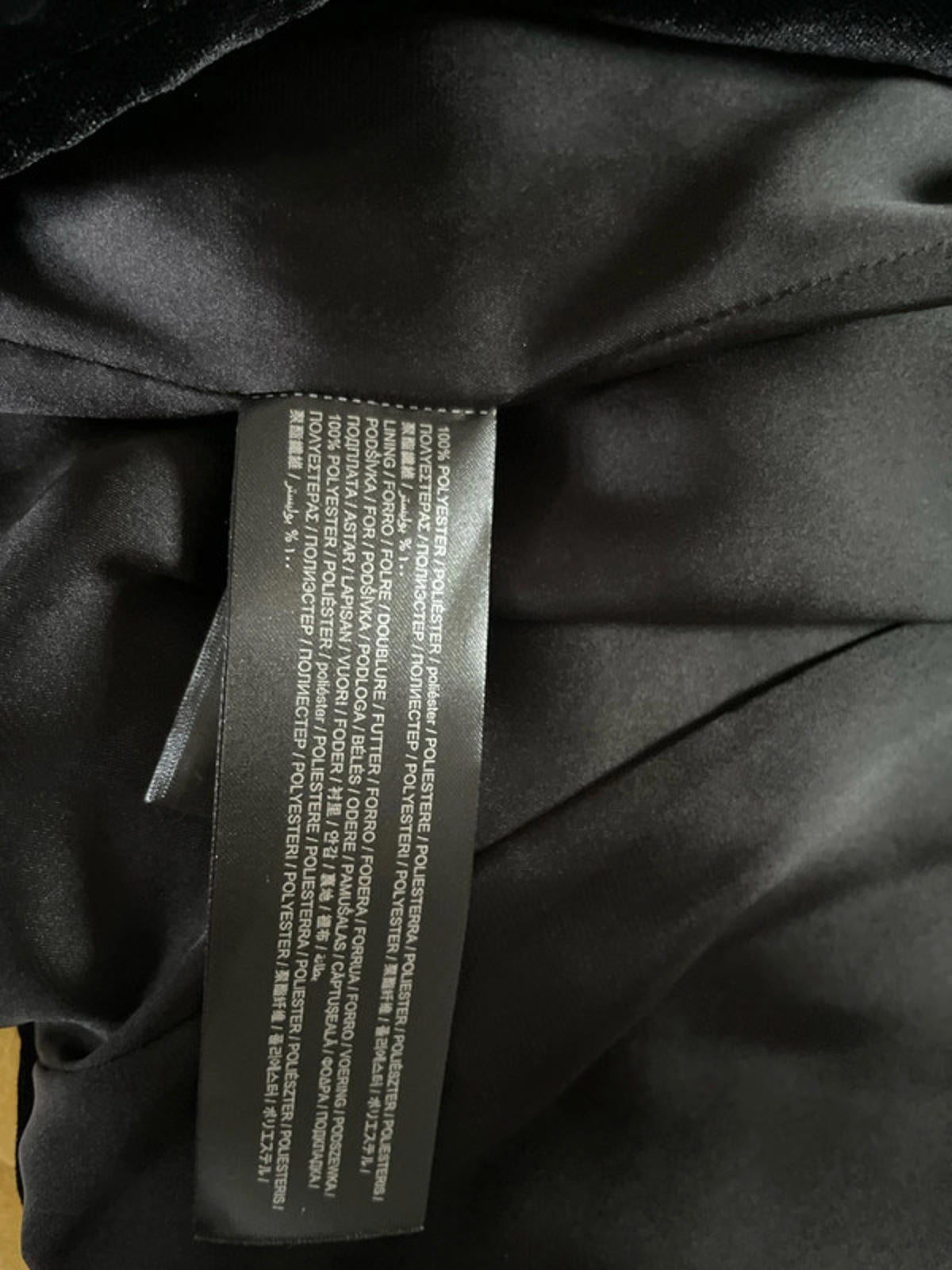 Women’s Mango Double Breasted Velvet Jacket Blazer In Black - Small - 2380