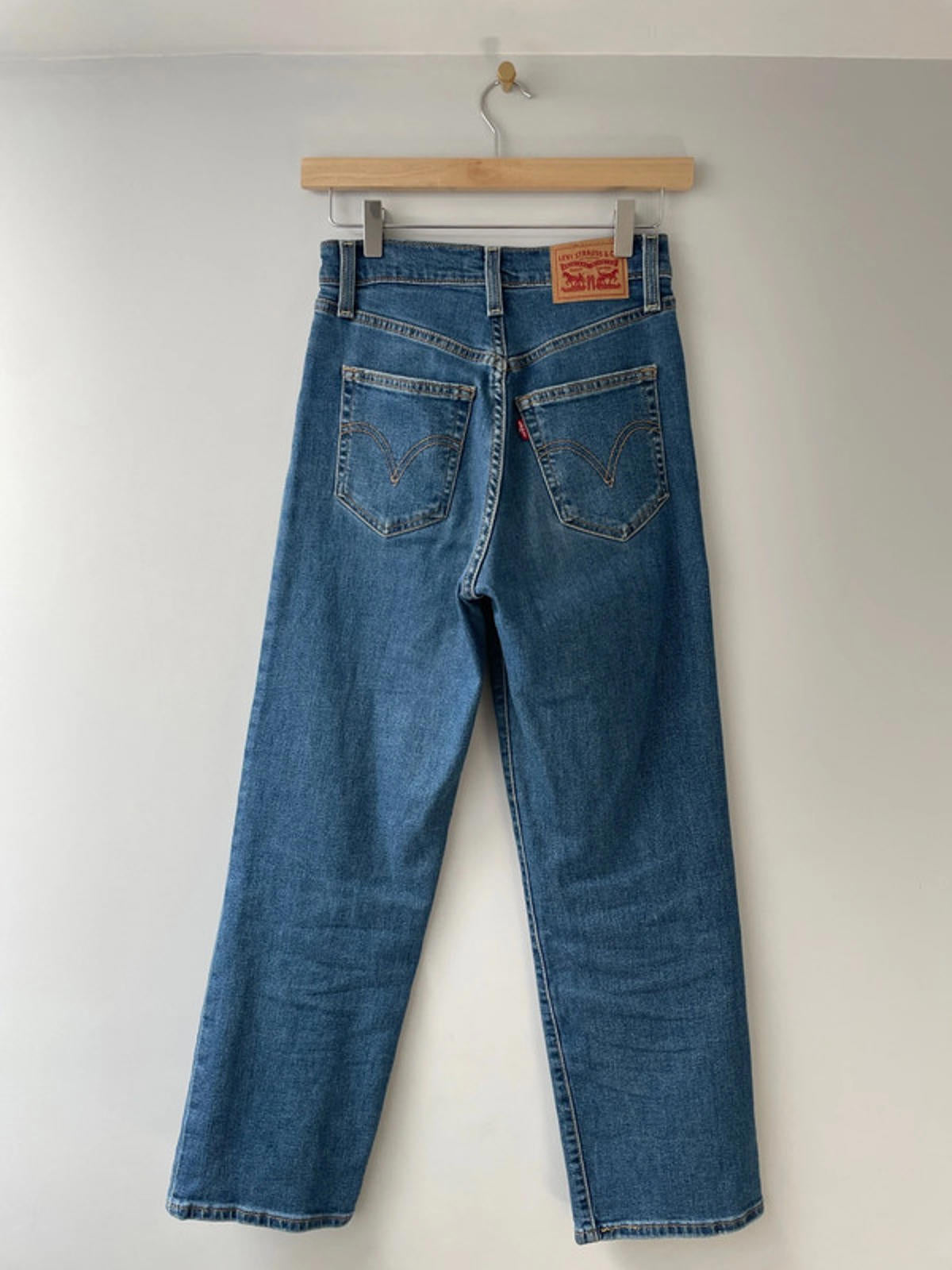 Women’s Levi’s Ribcage Straight High Waisted Fit Jeans - W24/L27 -1850