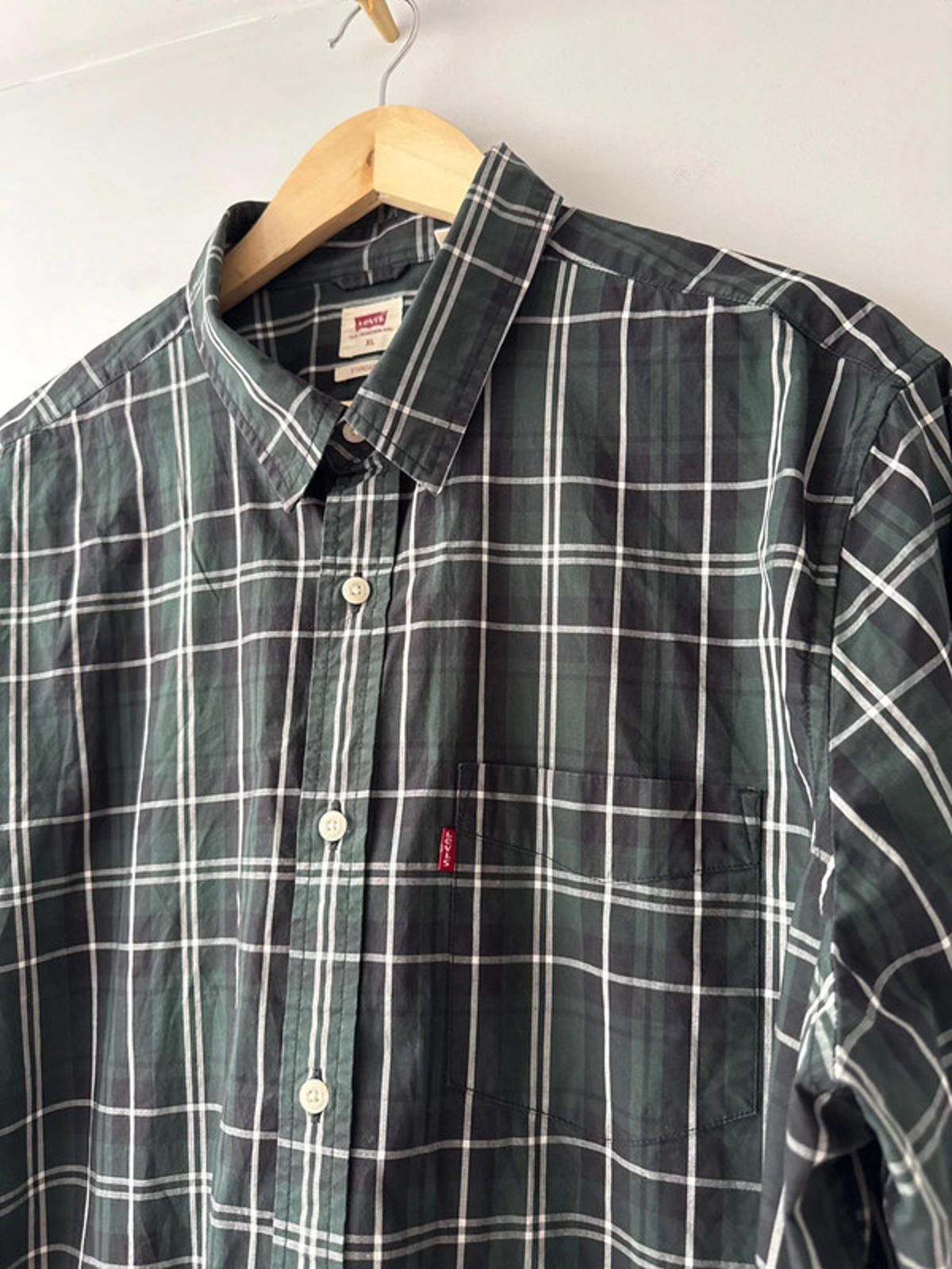 Men’s Levi’s Standard Fit Check Shirt - XLarge - 1965