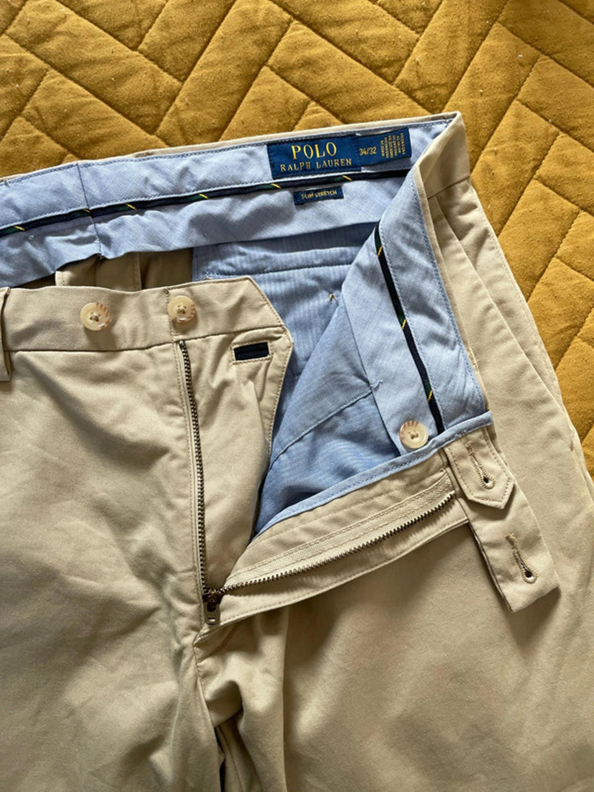 Men’s Ralph Lauren slim stretch chino trousers - W34 / L32
