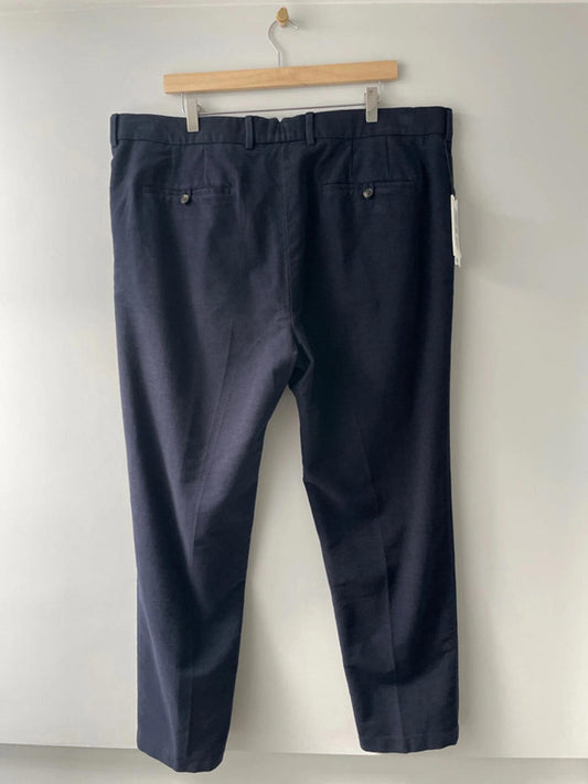 Men’s Jaeger Tapered Fit Trouser In Navy Blue - W42/L31 - 2550