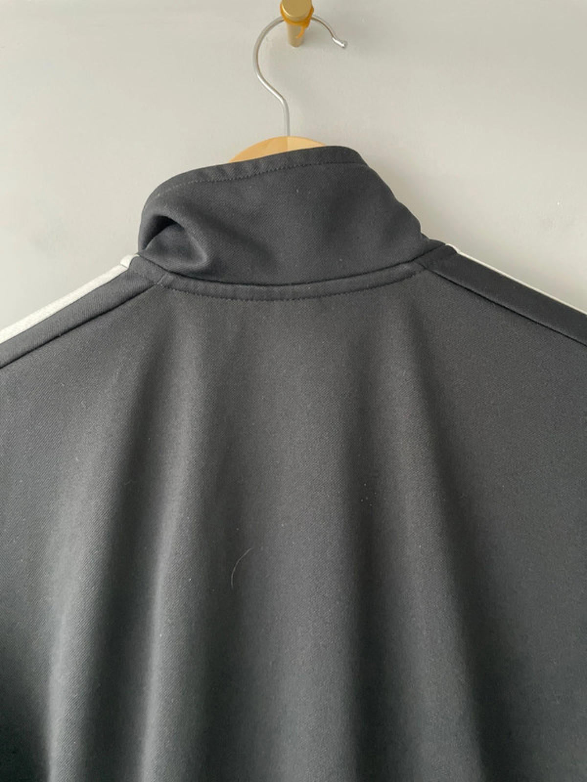 Men’s Adidas Full Zip Track Jacket Top In Black - Large - 2318
