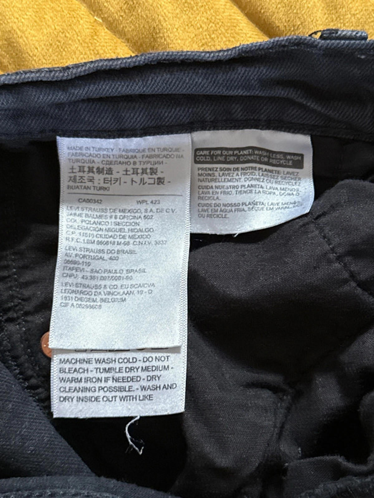 Women’s Levi’s Ribcage straight High Waisted Fit Jeans - W26/L25 - 1959