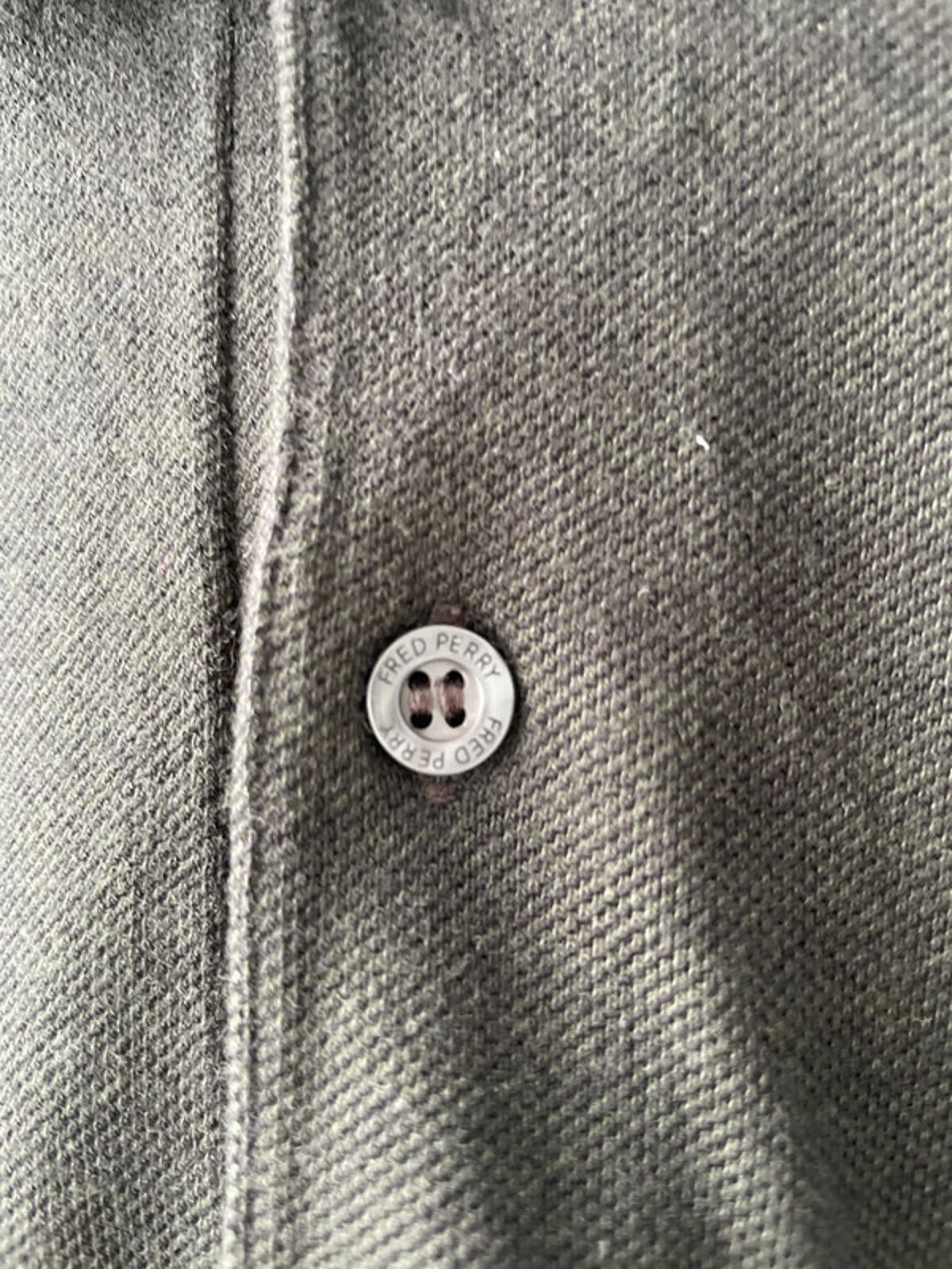 Men’s Fred Perry Long Sleeve Polo With Collar Tipping - Small - 1553