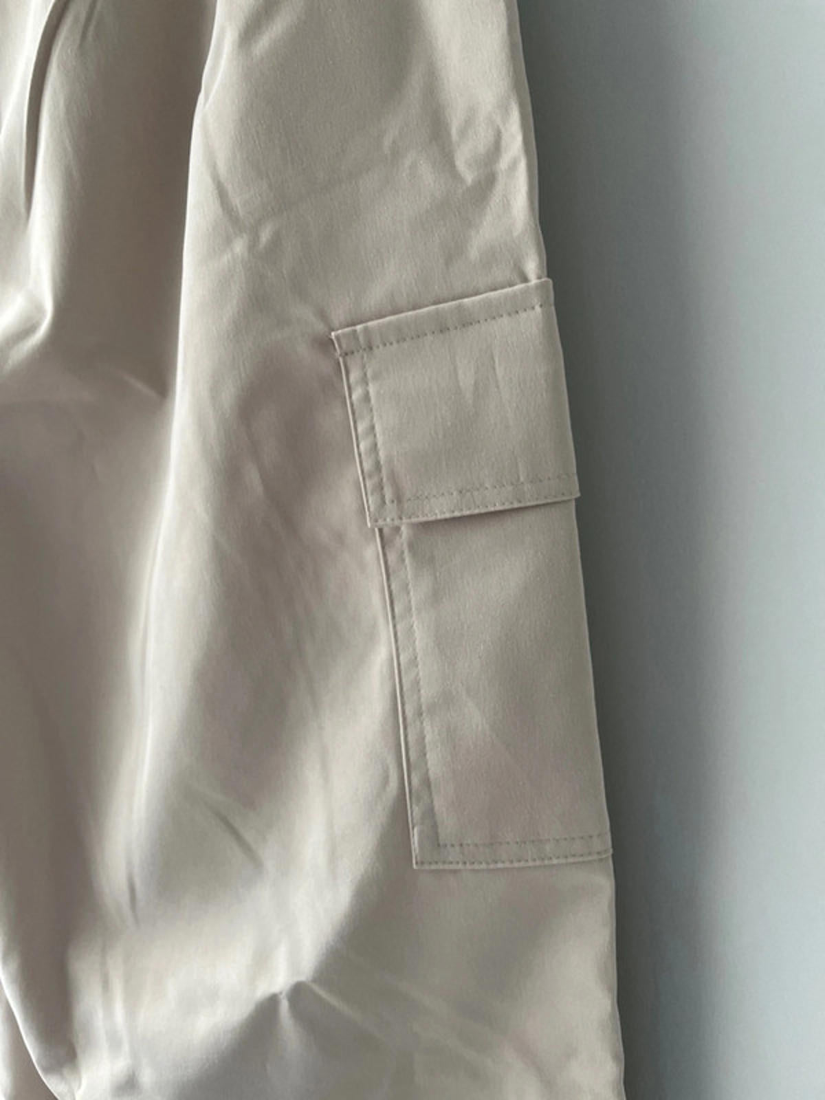 Women’s Wide Leg Cargo Trousers With Pockets - W28/L28 - 1750