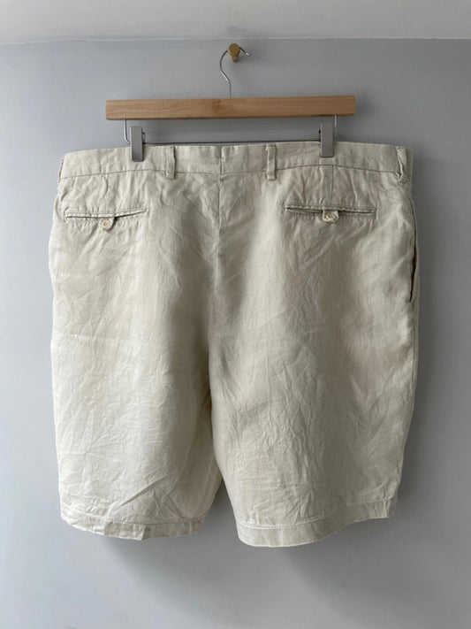 Men’s Ralph Lauren Premium 100% Linen Chino Shorts - W42 - 1714