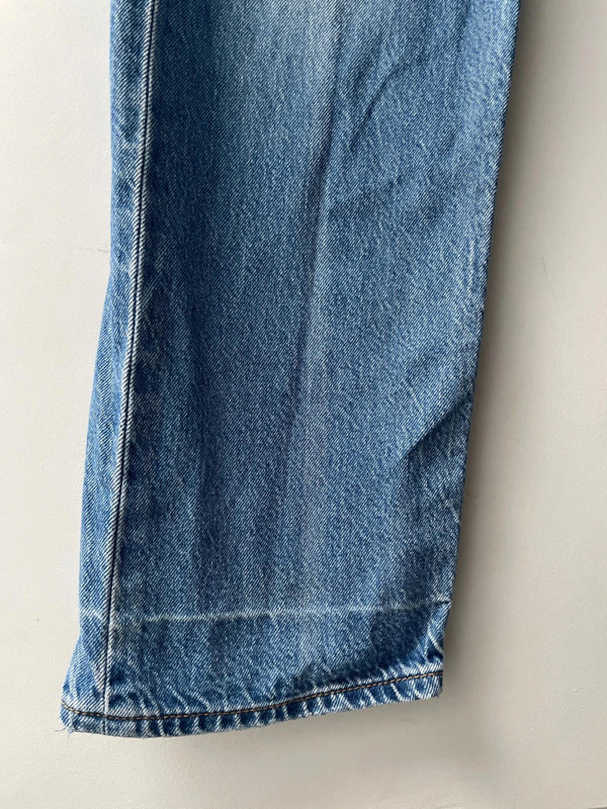 Women’s Levi’s High Waisted Ribcage Straight Fit Jeans In Navy - W25/L29 - 2384