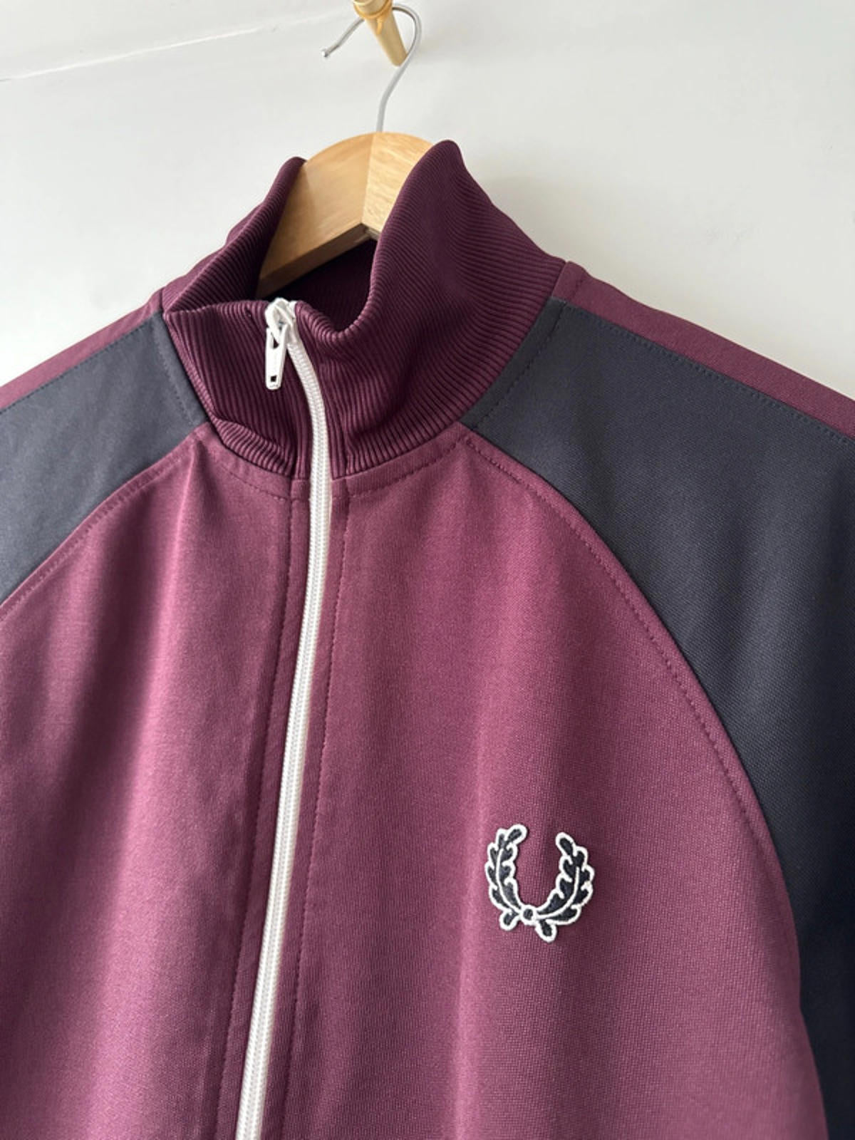 Women’s Fred Perry Zip Through Track Jacket Top - XLarge - 1978