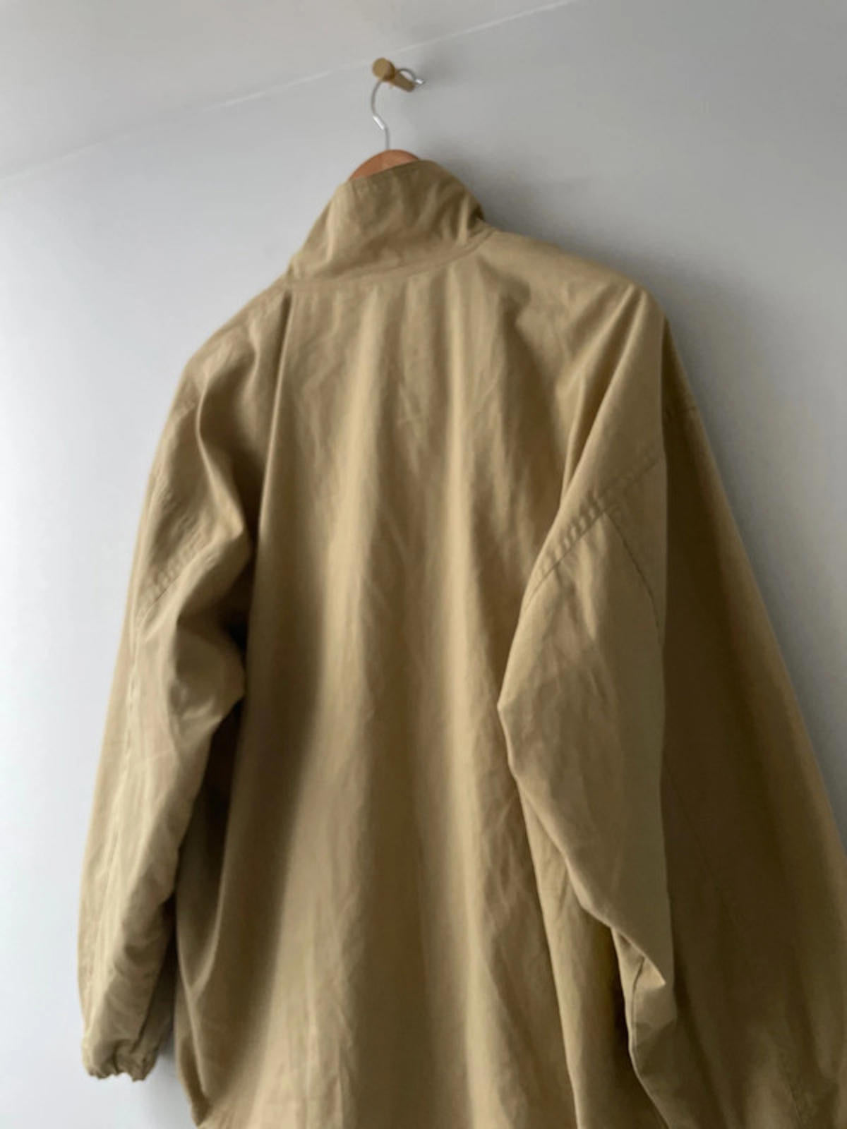 Men’s Oversized Fit Overhead 1/4 Zip Jacket Top - Small - 2041