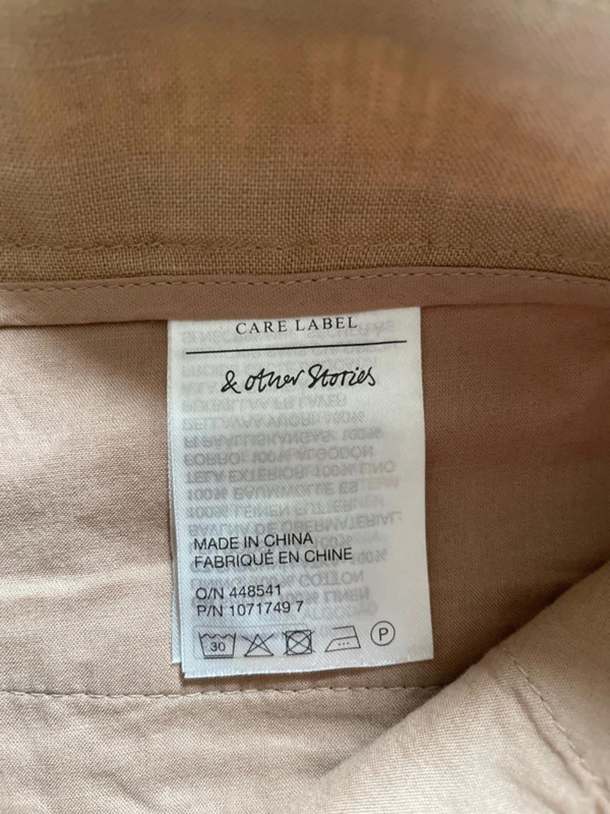 Women’s & Other Stories 100% Linen Shorts - UK8 - 1931