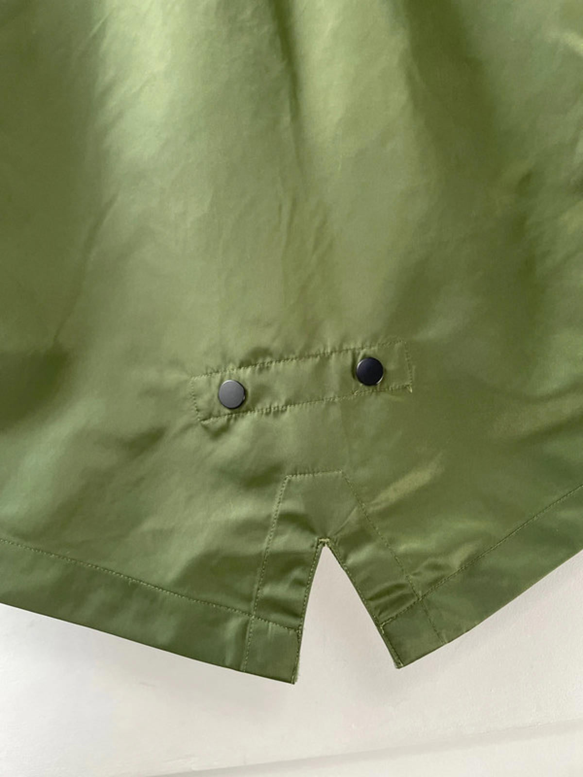 Women’s Fred Perry Hooded Parka Jacket Coat In Khaki - UK10 -2070