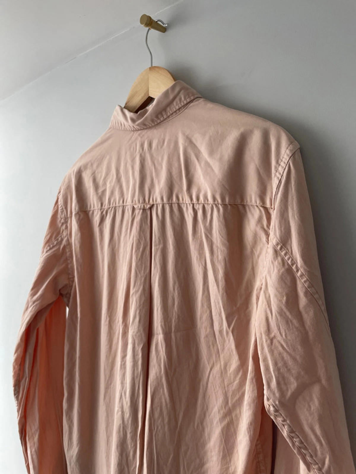 Men’s AllSaints Premium Long Sleeve Oxford Shirt - Small - 1584