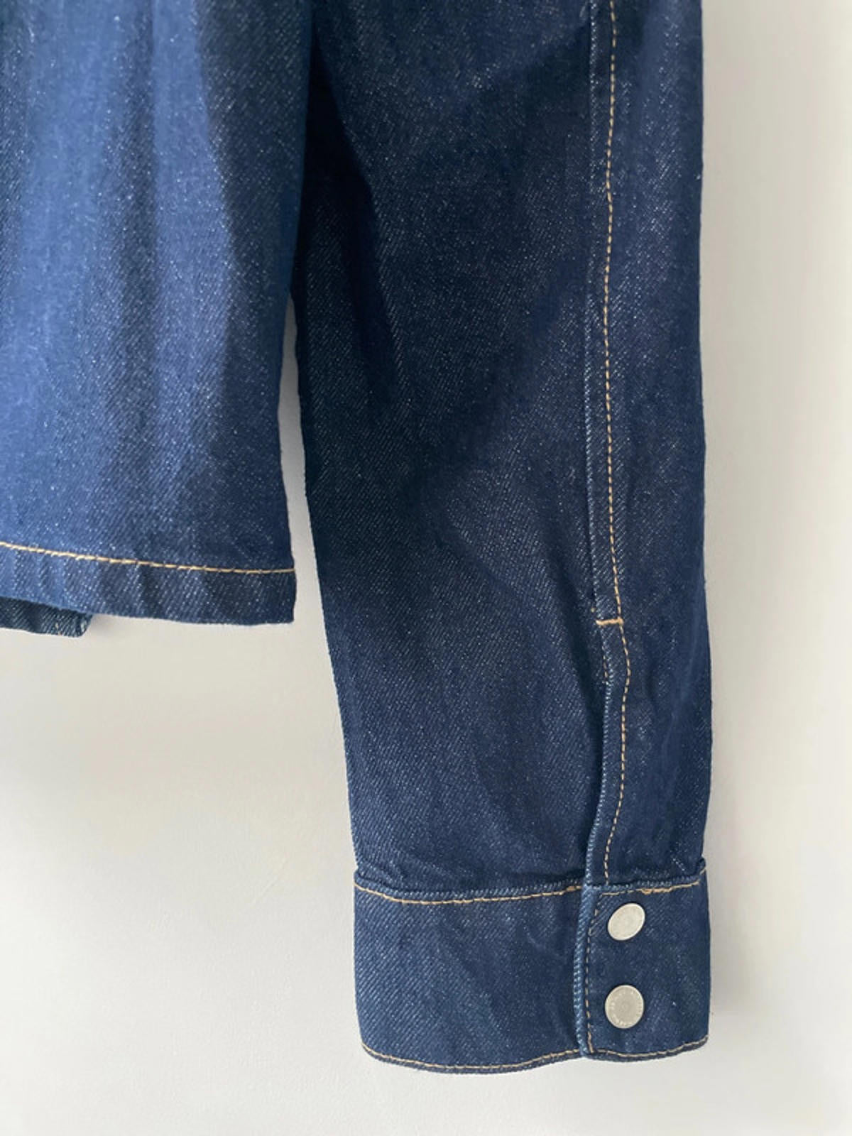 Women’s Mango Cropped Denim Jacket In Navy - Small - 1951