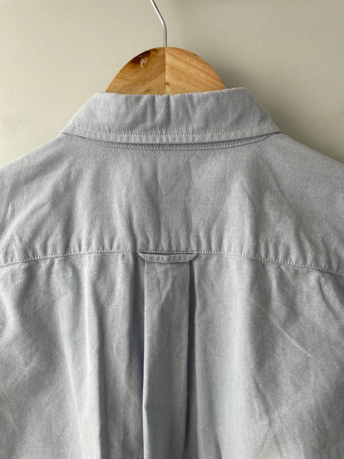 Men’s Uniqlo Premium Chambray Oxford Shirt - Medium - 1491