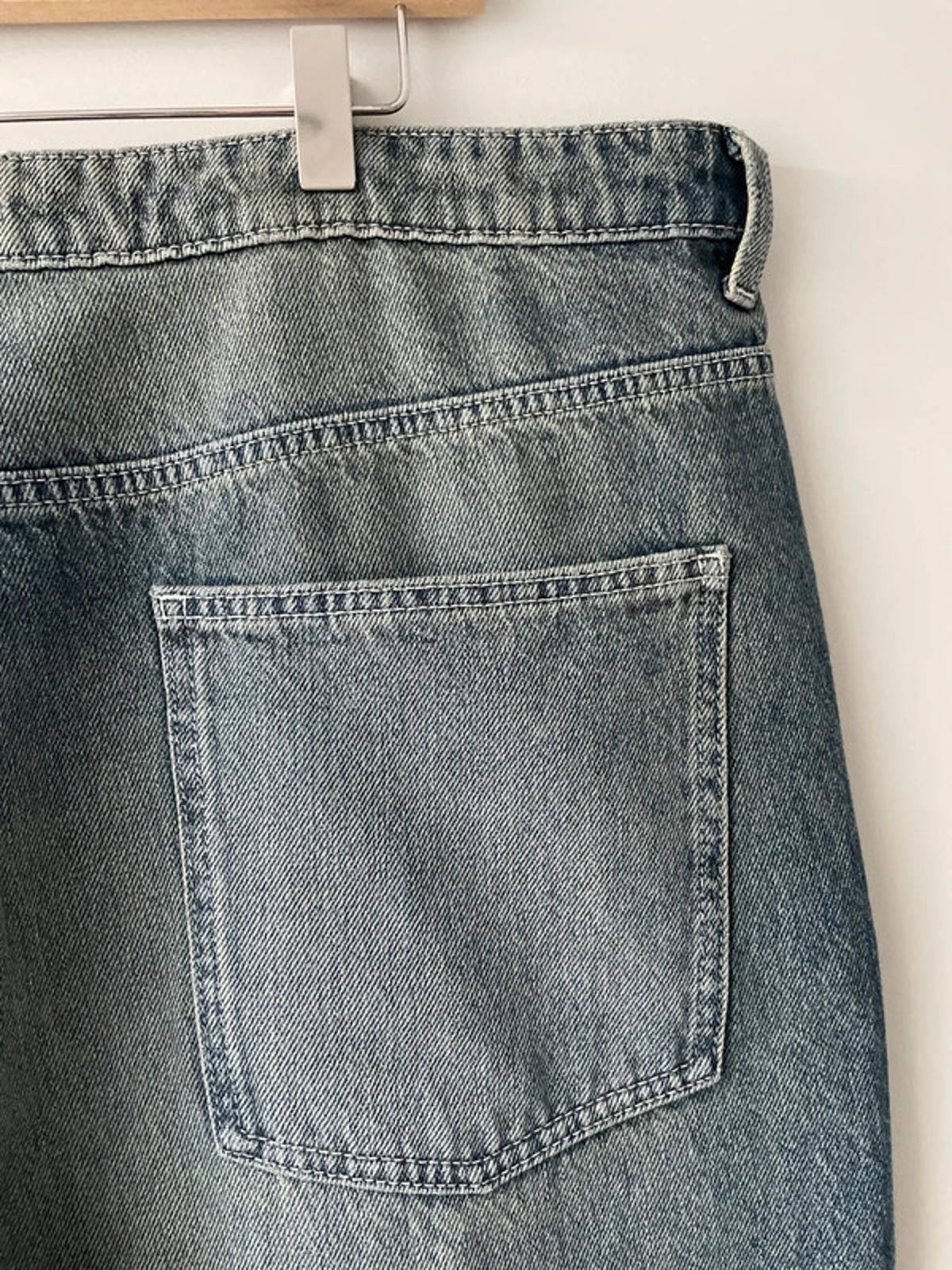 Men’s Asos straight leg jeans with wash effect - W42 / L32