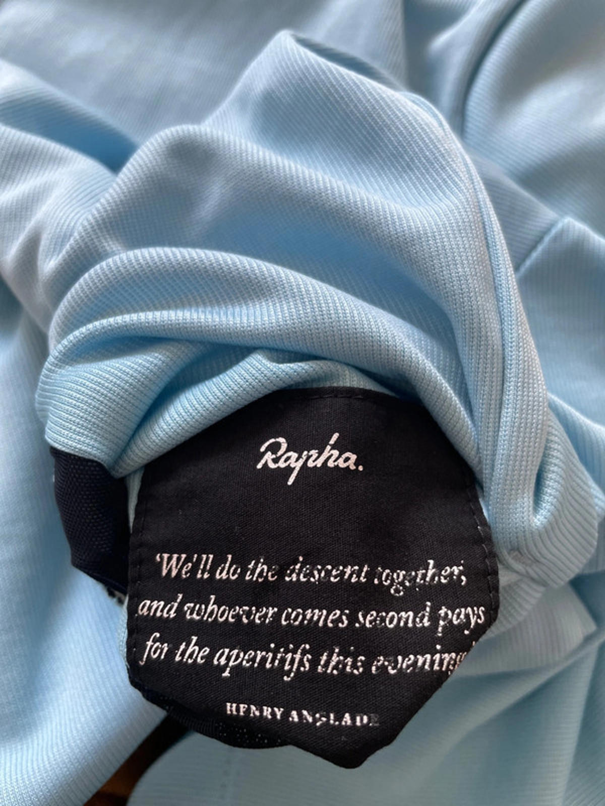 Men’s Rapha Classic Cycling Jersey Merino Wool In Light Blue - XSmall - 2212