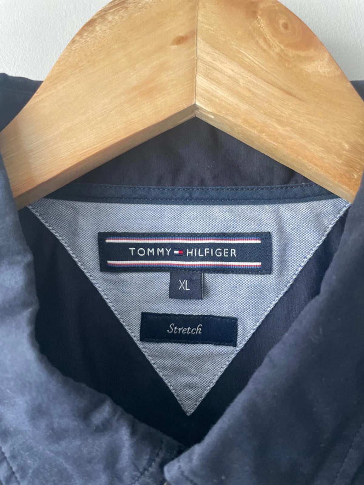 Men’s Tommy Hilfiger Premium Short Sleeve Shirt With Stretch - XLarge - 1501