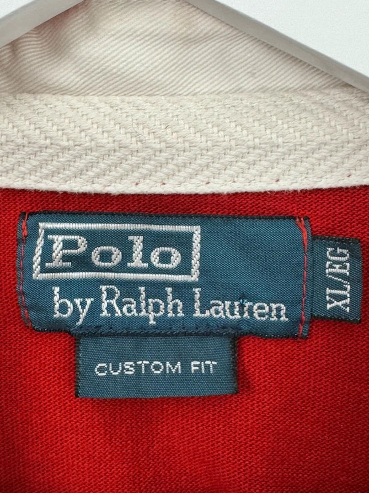 Men’s Ralph Lauren Custom Fit Rugby Shirt Top - XLarge -1425