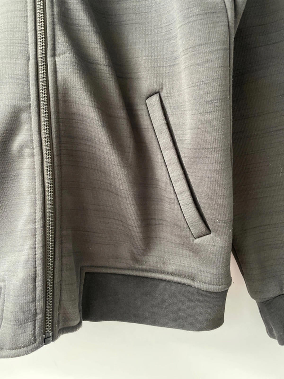 Men’s Reiss Zip Through Bomber Jacket In Black - Medium - 1938