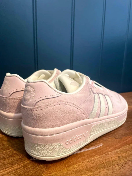 Women’s Adidas Originals Rivalry Low Suede Trainers in Pink - UK3.5 - 3085