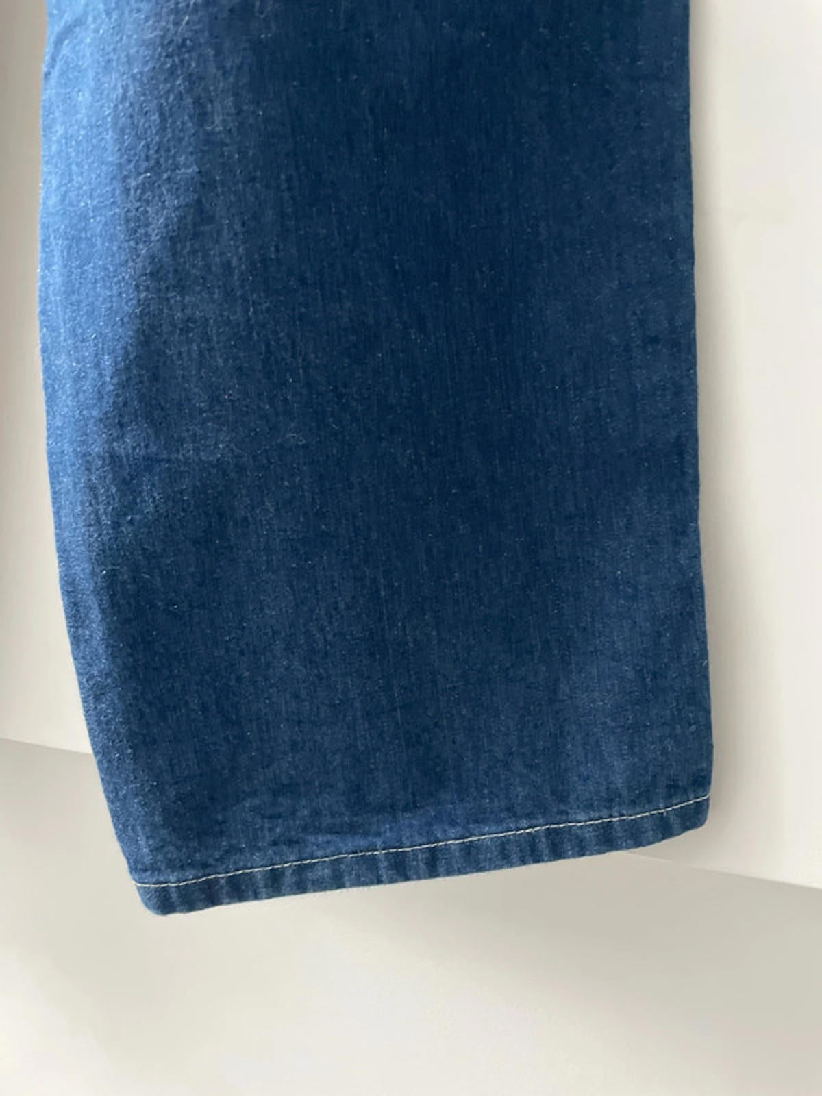 Men’s Carhartt Carpenter Style Contrast Stitching Dungaree Fit Jeans In Navy - W34/L30 - 2519