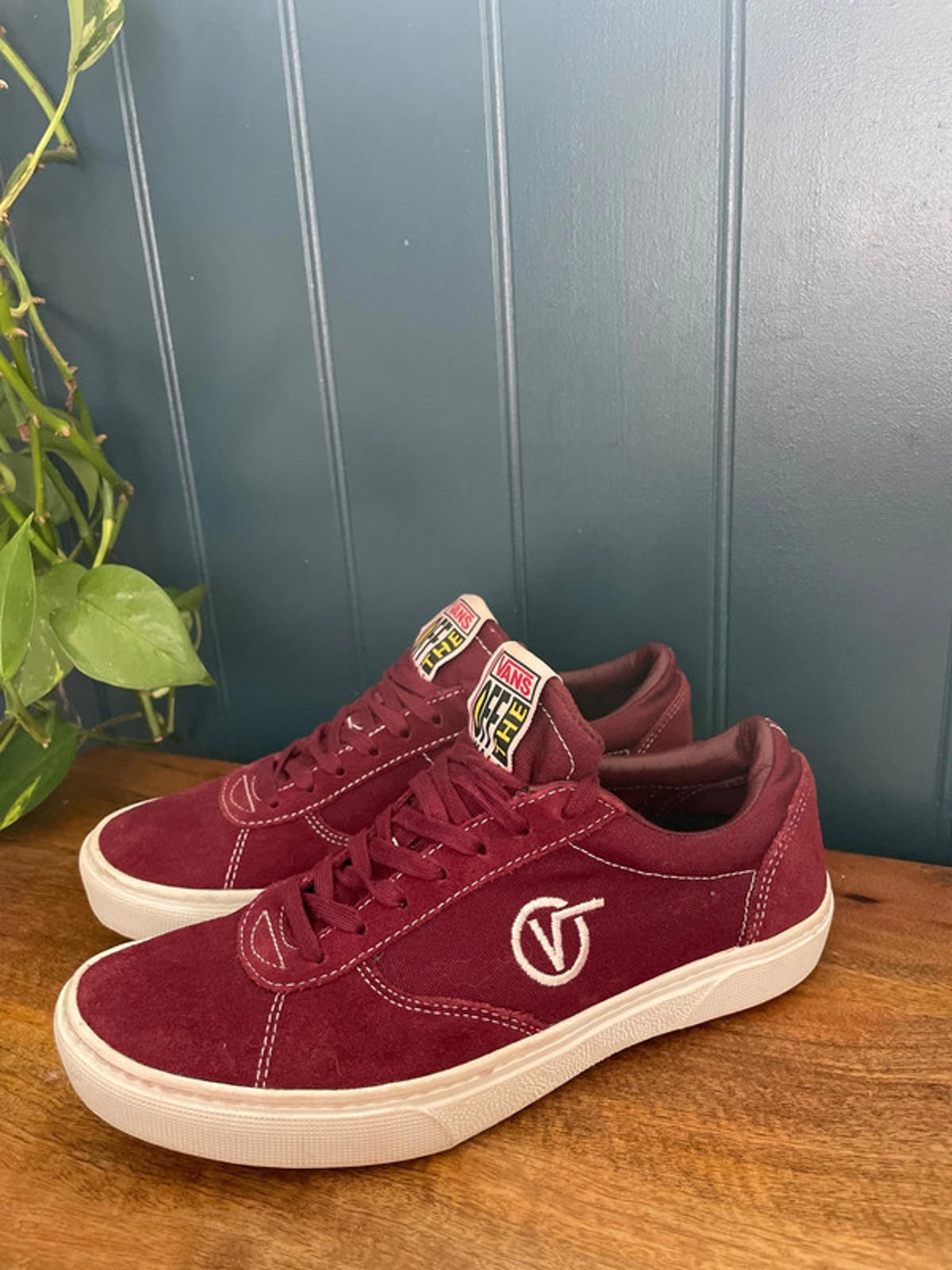 Women’s Vans Ua Paradoxxx Port/White Trainers - UK 6.5 - 1781