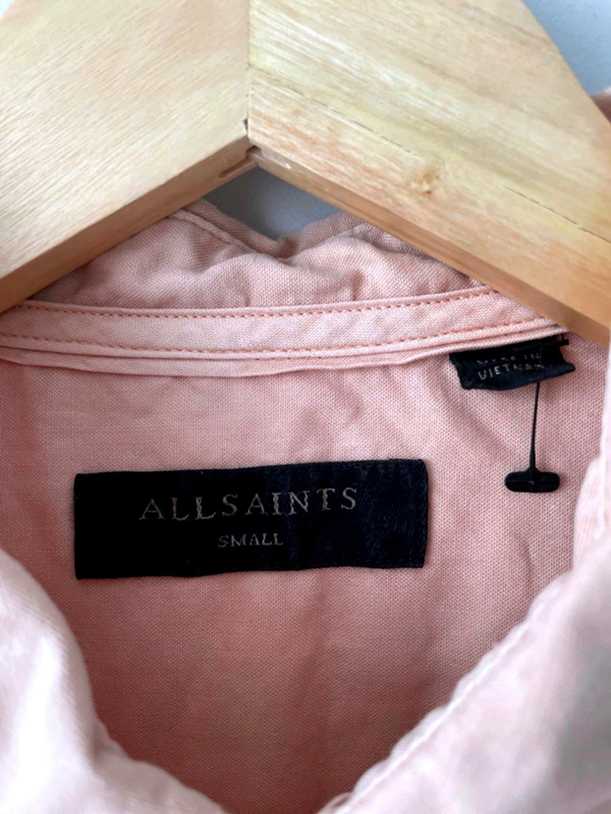 Men’s AllSaints Premium Long Sleeve Oxford Shirt - Small - 1584