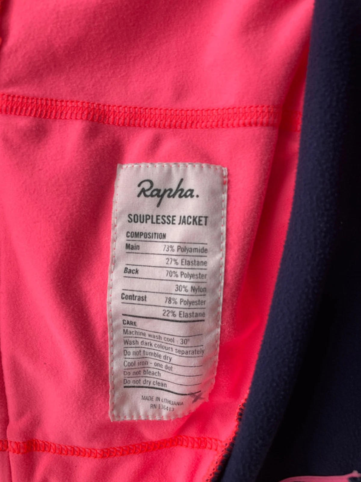 Women’s Rapha Premium Long Sleeve Souplesse Cycling Jersey - Small - 1827