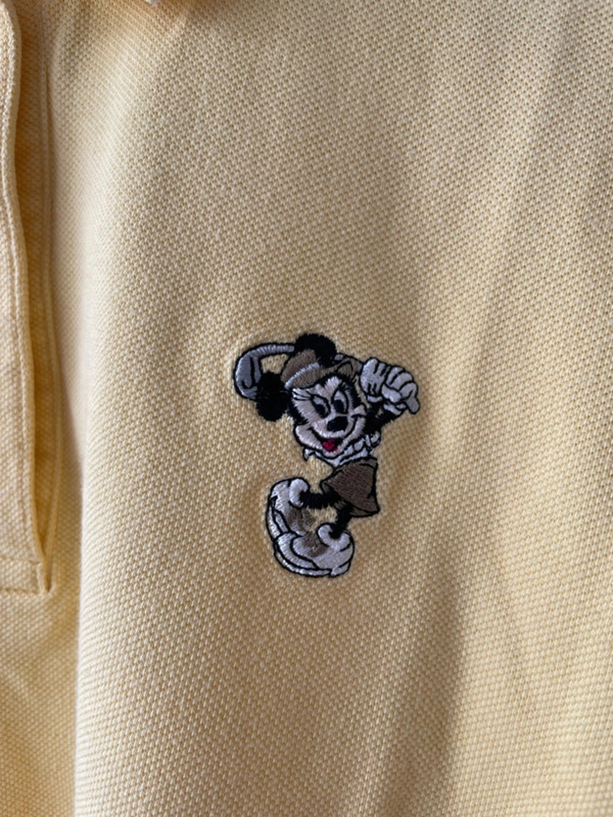 Men’s EP Pro Walt Disney Yellow Golf Polo Top - XLarge - 1512