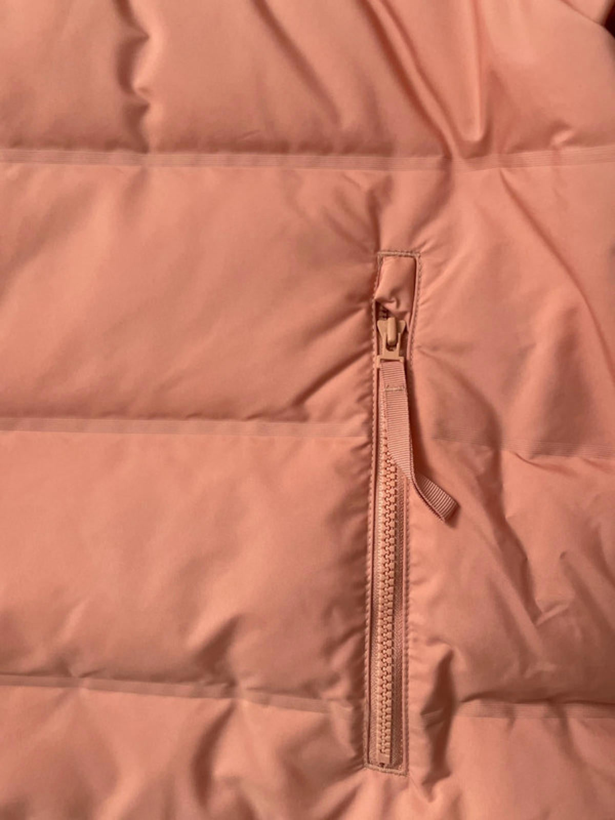 Women’s Adidas Helionic Oversized RLX Down Puffer Jacket In Coral - Large - 2340
