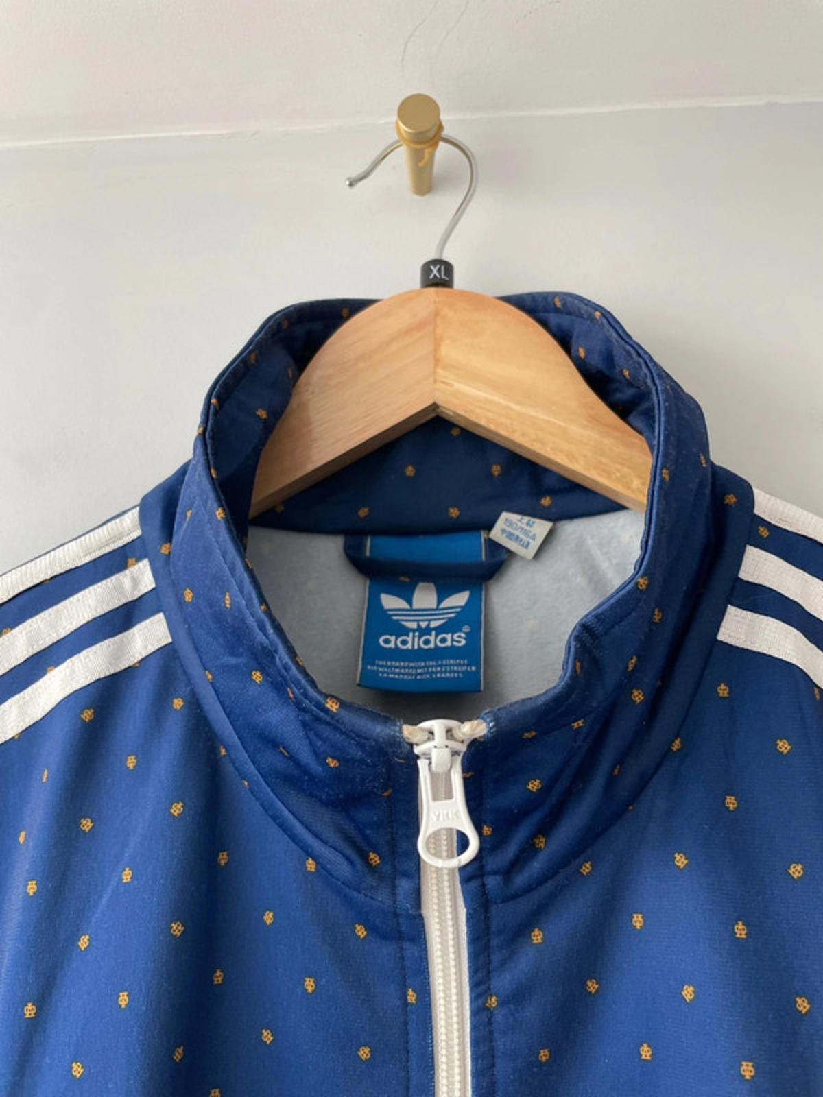 Men’s Adidas Firebird Polkadot Track Jacket - XLarge - 2014