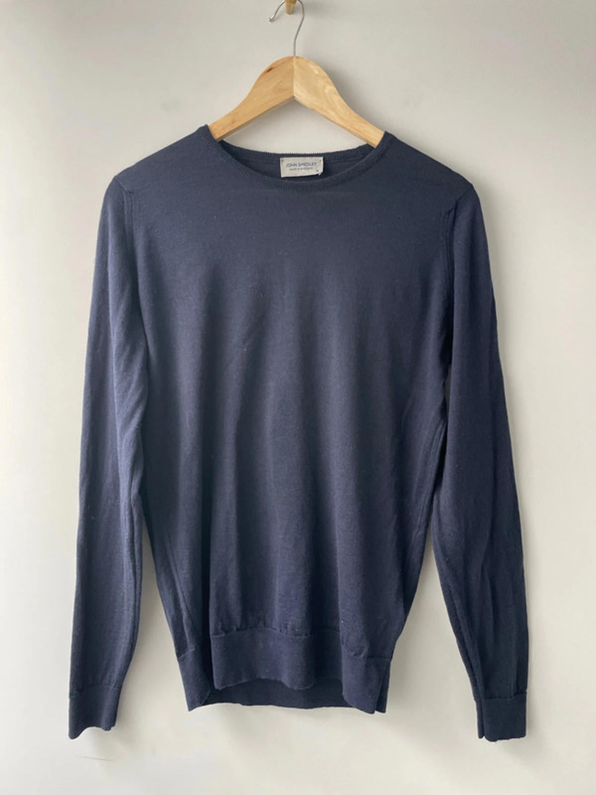 Men’s John Smedley Merino Wool Crew Neck Jumper - Medium - 2005