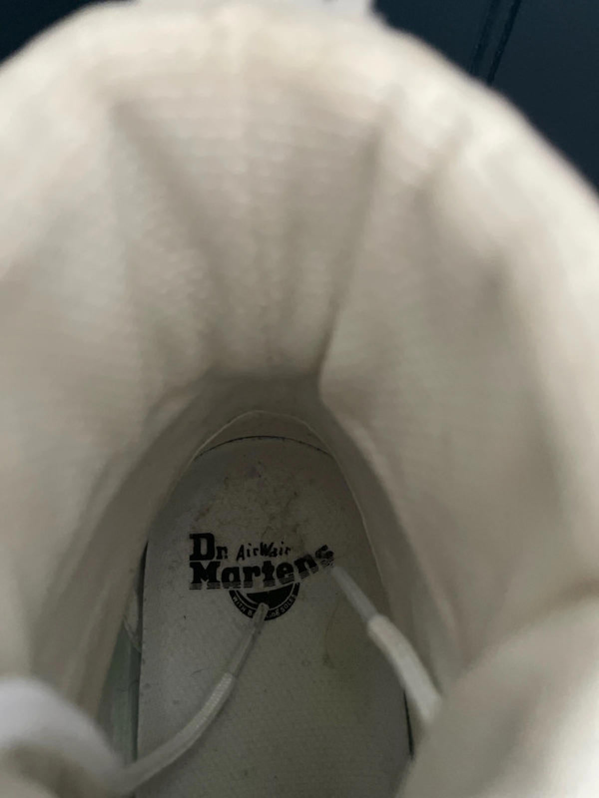 Women’s Dr Martens Combs Tech Boots In Off White - UK 6 - 2367