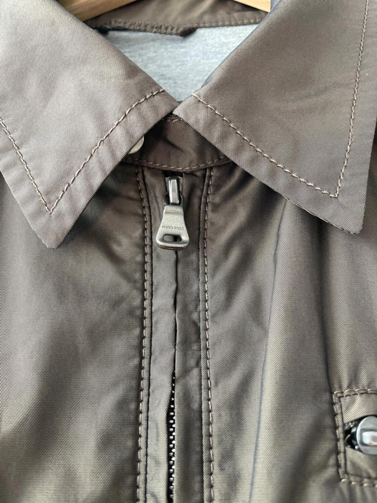 Men’s Hugo Boss Embroidered Logo Harrington Jacket - Medium - 2020