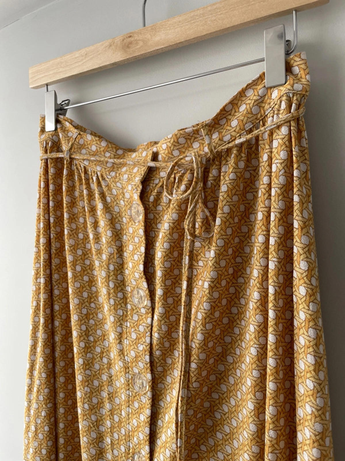 Women’s & Other Stories Geometric Print Mixi Skirt - UK 8 - 1486