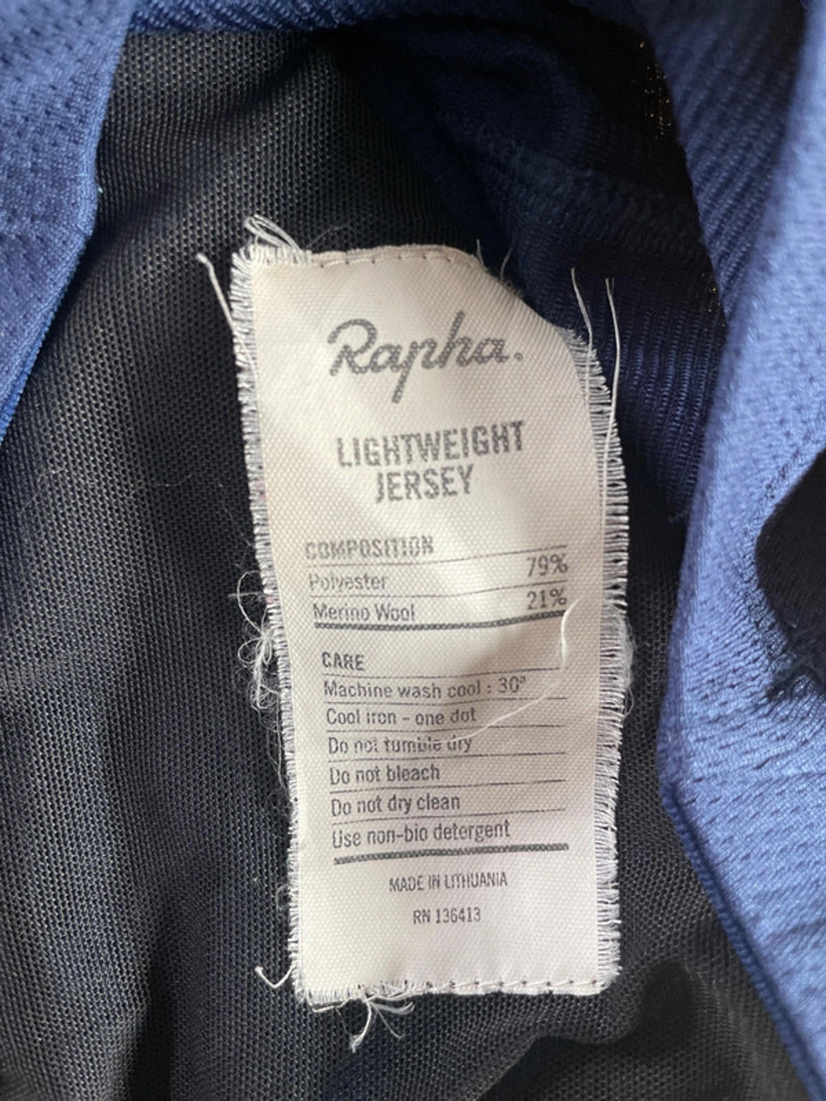Men’s Rapha Lightweight Short Sleeve Cycling Jersey - Small - 1908