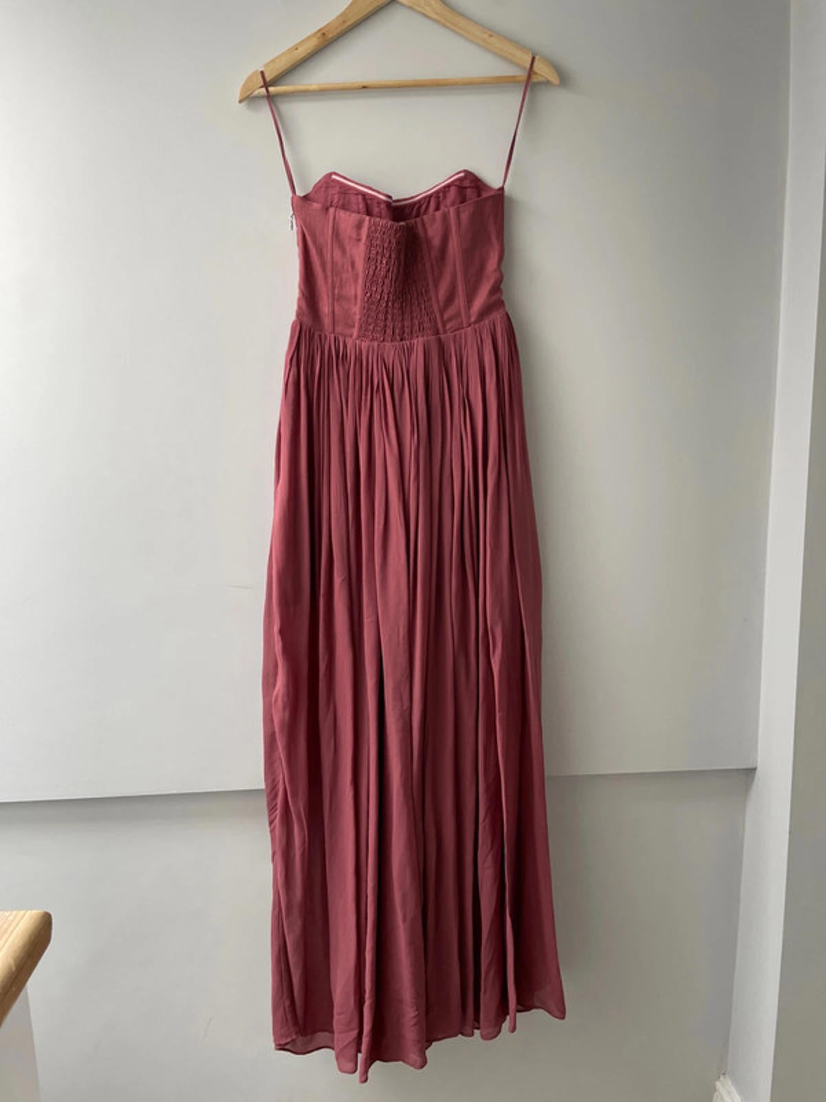 Women’s & Other stories Premium Sheer Maxi Dress With Corseted Waist - Uk 10 - 2002