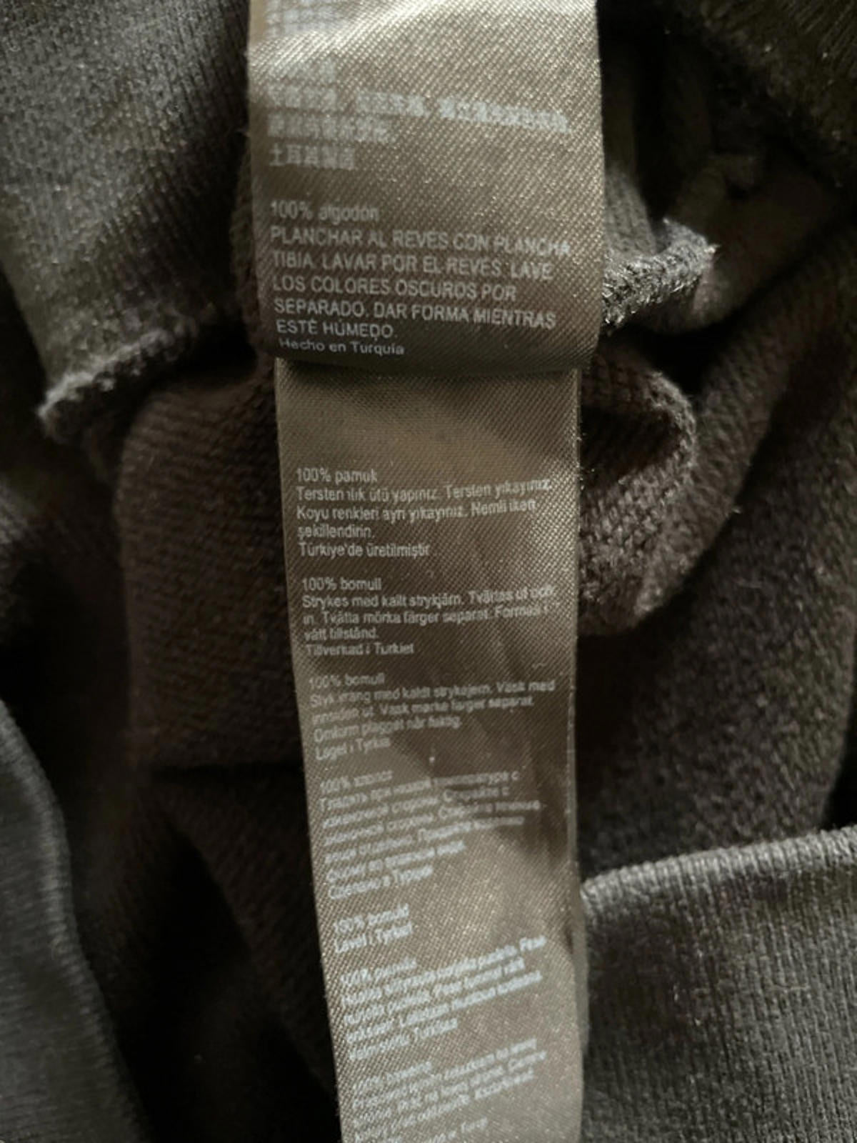 Mens Allsaints Crew Neck Long Sleeve Sweatshirt In Black - Large - 2549