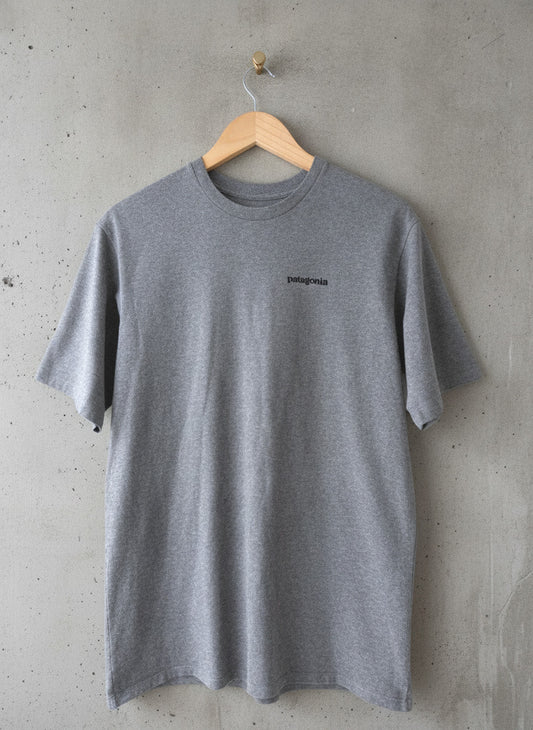 Men’s Patagonia Crew Neck Printed T-shirt In Grey - Small - 3382
