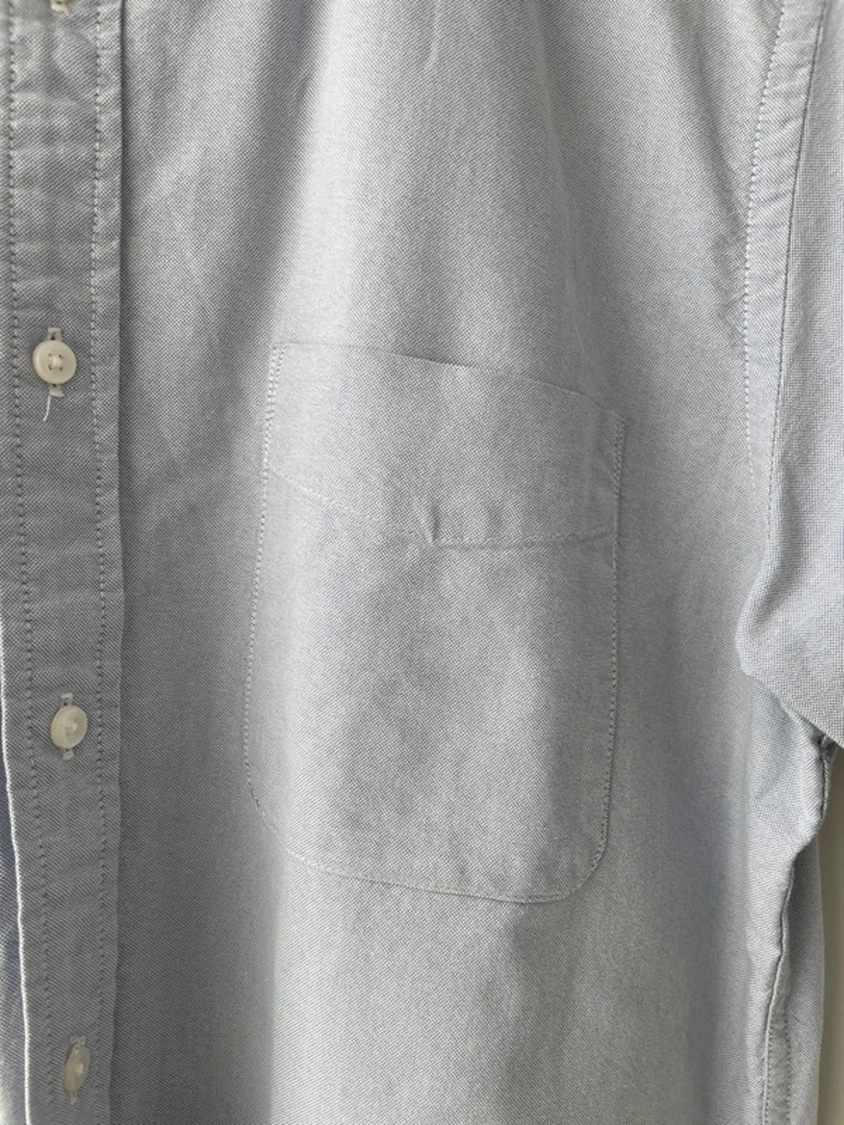 Men’s Uniqlo Premium Chambray Oxford Shirt - Medium - 1491